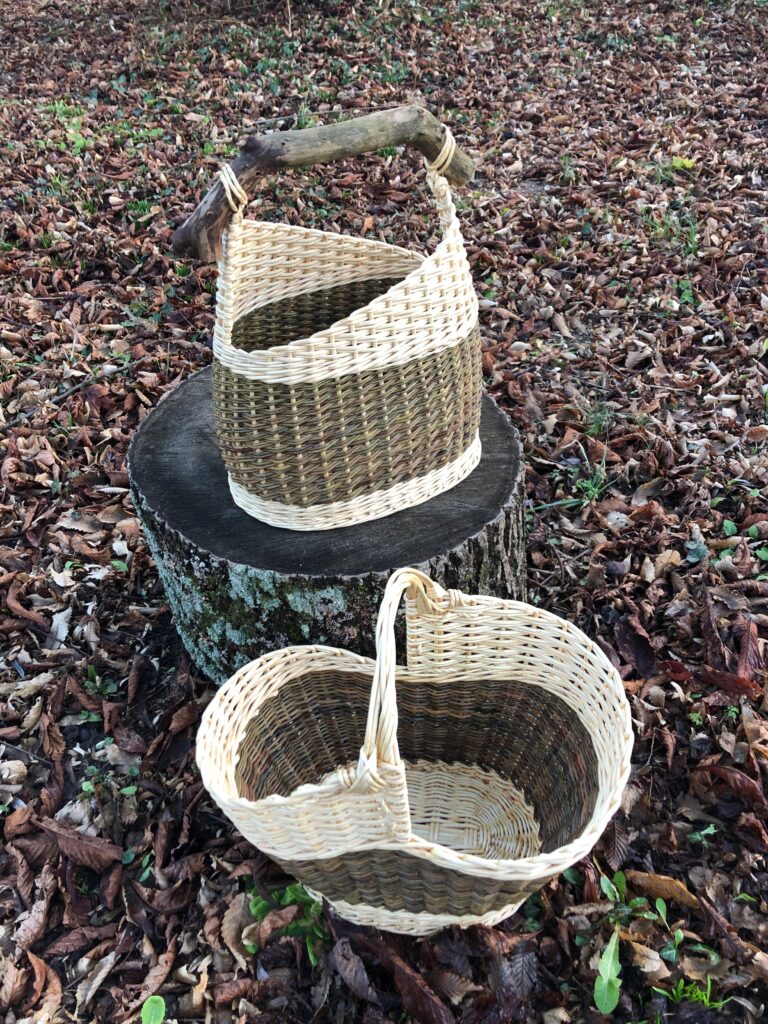 Panier ovale asymétrique