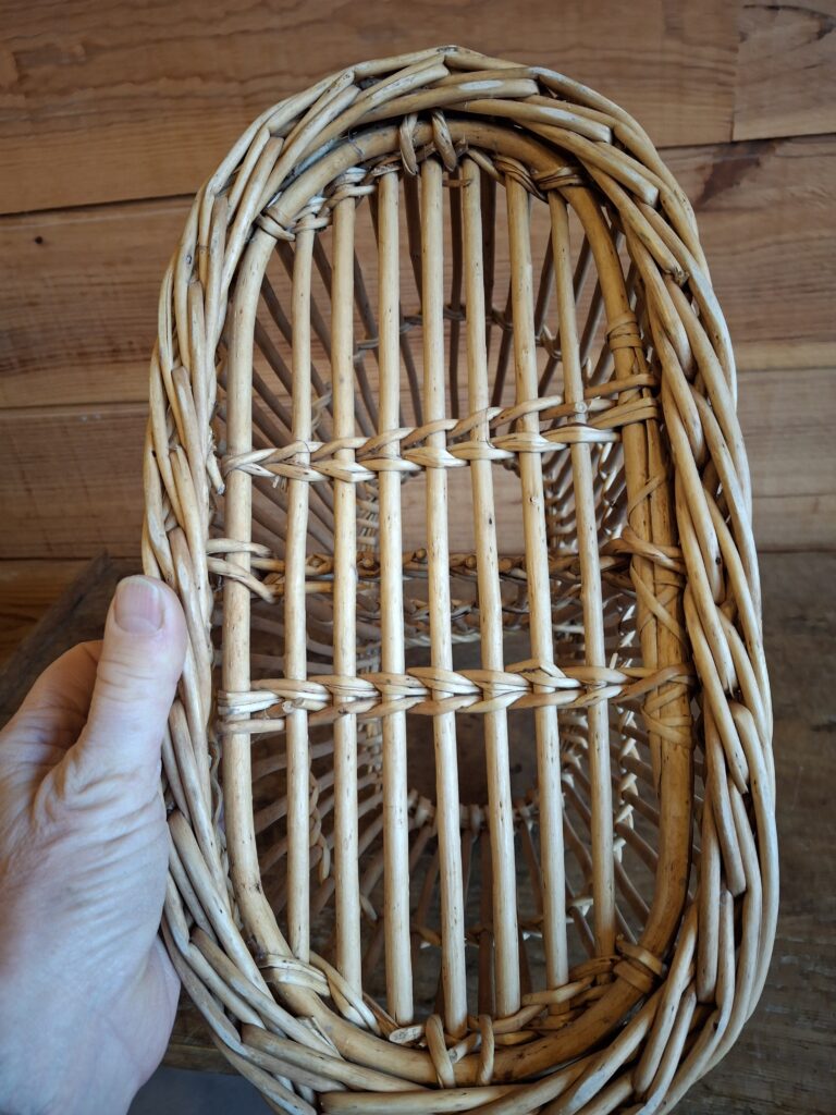 Panier à dégustation de vin clair de la champagne